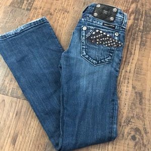 Miss me girls size 10 bootcut jeans